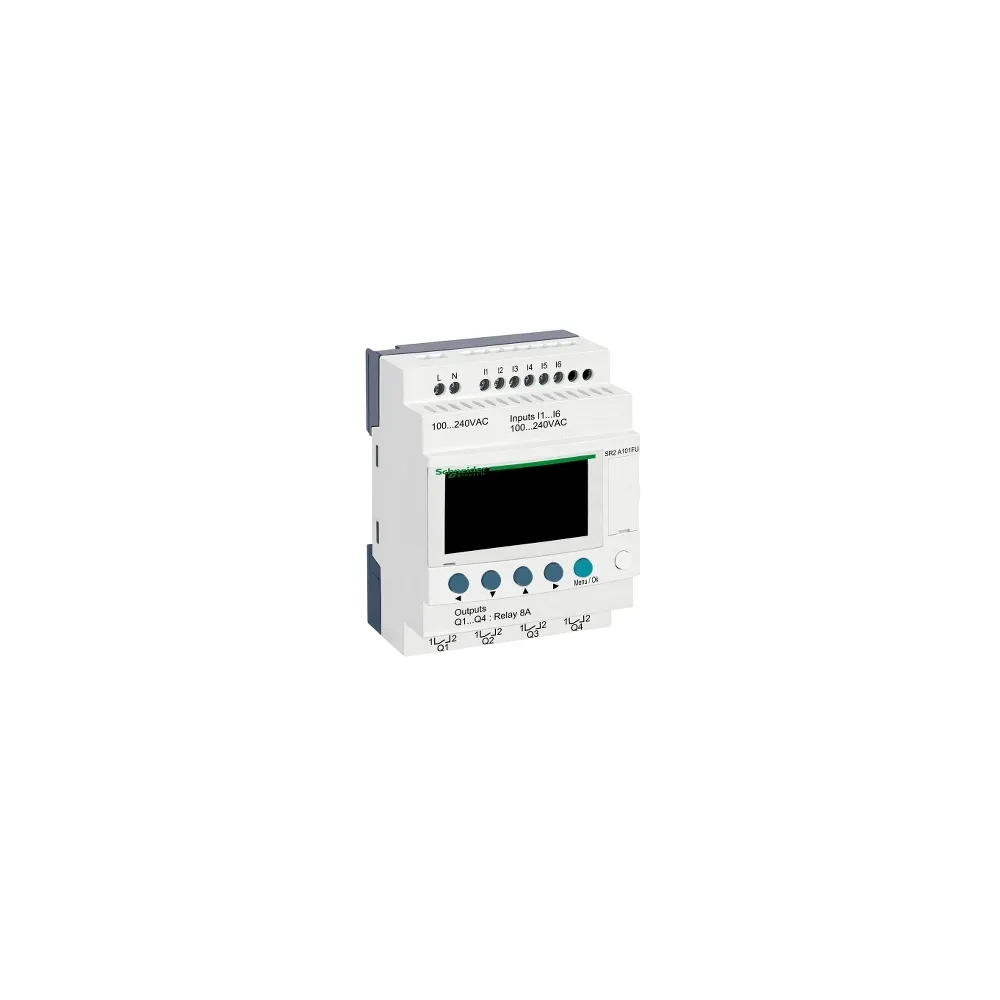 Schneider Electric Zelio Logic 6 wejść 4 wyjścia 120VAC, SR2A101FU