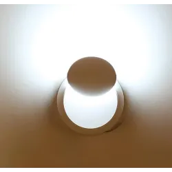 AVON BIAŁY OPRAWA ŚCIENNA KINKIET LED 5W WW 3000K 385LM IP20 ALUMINIUM