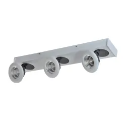 CATALINA BIAŁY/ SZARY OPRAWA SUFITOWA SPOT NT LED 3X 7W WW 3000K 1980LM IP20 ALUMINIUM