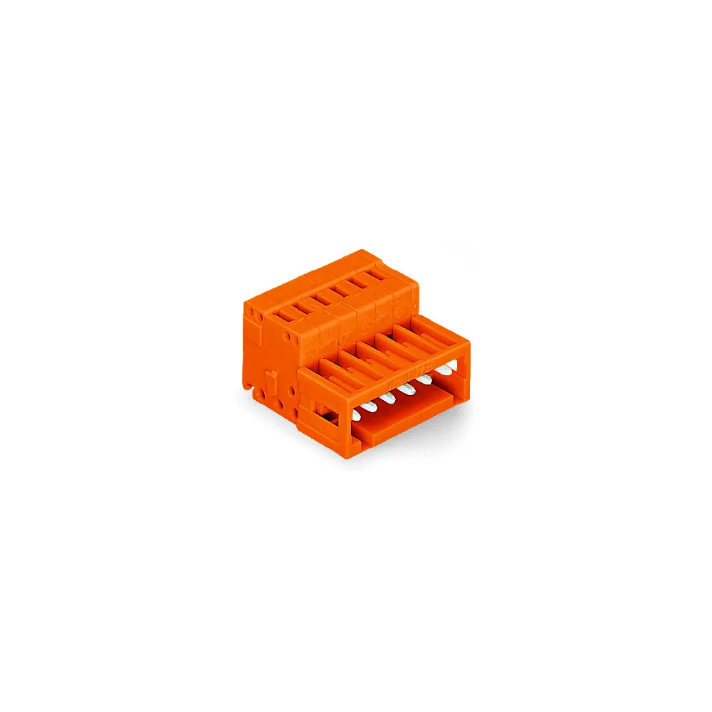 WTYK 1-PRZEWODOWY CAGE CLAMP®, POMARAŃCZOWA