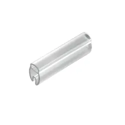 TM 202/30 V0   TM UCHWYT NA ETYKIETĘ GNIAZDO x 5 mm, PVC, PRZEŻROCZYSTE