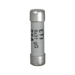 8X32 1A GG WKŁADKA TOPIKOWA CYLINDRYCZNA ZWŁOCZNA (dawne 002610000)