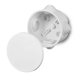 PUSZKA INSTALACYJNA NT FI65X35 IP44 4 DŁAWIKI BIAŁY FAST-BOX