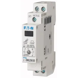 Z-SWL230/SO ŁĄCZNIK MODUŁOWY BEZ SAMOPOWROTU 16A 1Z+1R 1M 230V AC/DC + LED