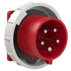 WTYCZKA SIŁOWA ODBIORNIKOWA TABLICOWA  32/5 PROSTA IP67 400V ZWROTNICA FAZ