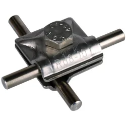 MVK 8.10 SKM10X30 V2A ZACISK UNIWERSALNY MV DO DRUTU 8-10 MM, STAL NIERDZEWNA NIRO