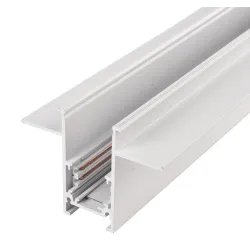 ALFA BIAŁY PIASKOWY SZYNOPRZEWÓD OŚWIETLENIOWY MAGNETYCZNY PT GIPS2 1F 3M+ 2 KOŃCÓWKI ALUMINIUM