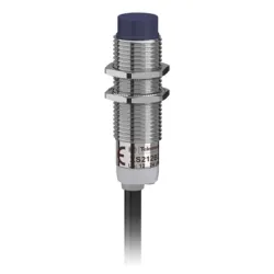Schneider Electric OsiSense XS Czujnik indukcyjny M12 z wyjściem PNP 1NO 12/24V DC, kabel 2m, XS212BLPAL2