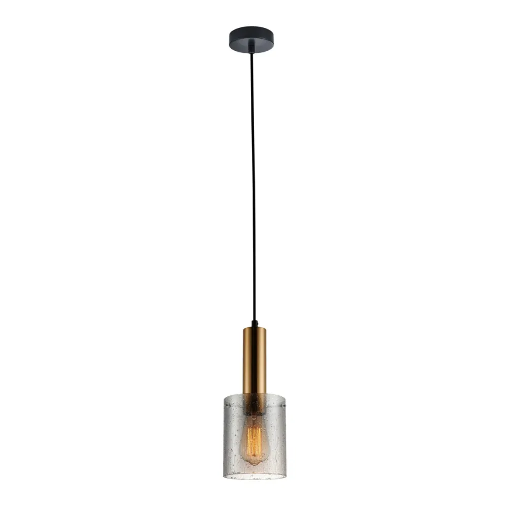 SARDO RAIN MOSIĘŻNY/ DYMIONY/ MOKRY OPRAWA WISZĄCA 1X E27/ 40W IP20 STAL/ SZKŁO