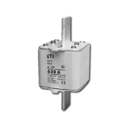 WT-3C NH3C GG K 125A WKŁADKA TOPIKOWA PRZEMYSŁOWA ZWŁOCZNA KOMBI 500V BM WT-NH
