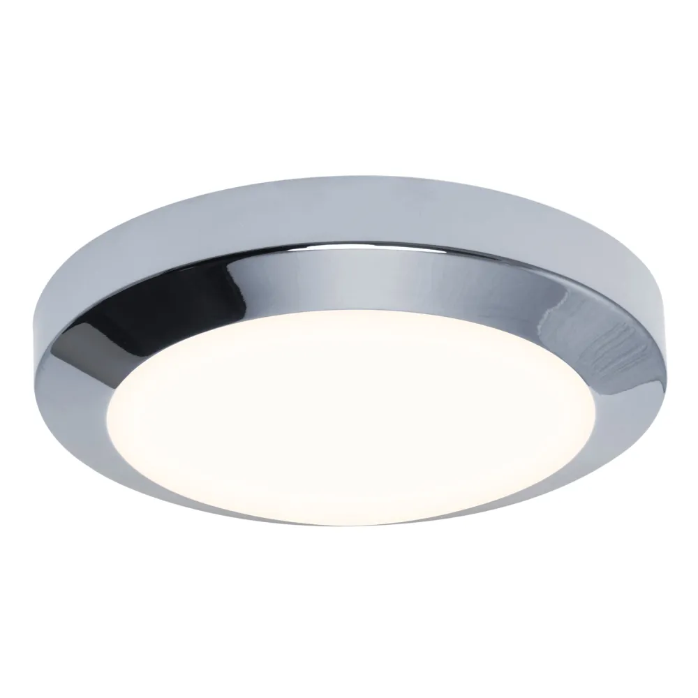DAKOTA CHROM POLEROWANY OPRAWA SUFITOWA PLAFON 1X E14/ 40W IP44 STAL