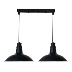 CONSUELA CZARNY OPRAWA WISZĄCA 2X E27/ 60W IP20 METAL