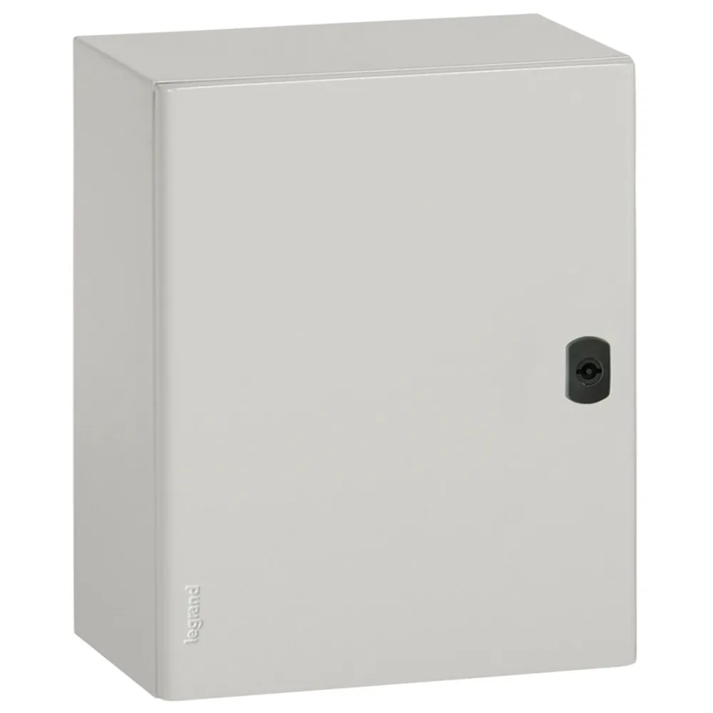 ATLANTIC OBUDOWA METALOWA NT  600X600X250 DRZWI PEŁNE IP66 IK10 SZARY