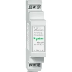 Schneider Electric KNX zasilacz REG 24 V DC 0,4 A 10 W jasnoszary, MTN693003