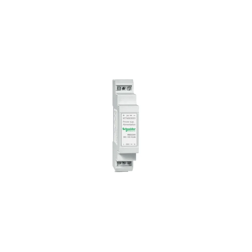 Schneider Electric KNX zasilacz REG 24 V DC 0,4 A 10 W jasnoszary, MTN693003