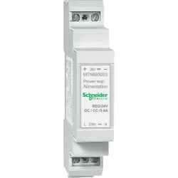 Schneider Electric KNX zasilacz REG 24 V DC 0,4 A 10 W jasnoszary, MTN693003