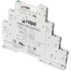 PIR6W-1PS-24VAC/DC-R PRZEKAŹNIK INTERFEJSOWY 6A 1P 0.3M 24V AC/DC SZARY
