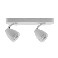 GABRIELA BIAŁY OPRAWA SUFITOWA SPOT NT 2X GU10/ 50W IP20 ALUMINIUM