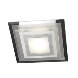 BIANCA SQUARE OPRAWA SUFITOWA PLAFON LED 10W WW 3000K 800LM IP20 STOP METALI