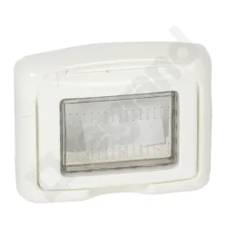 PLEXO55 BIAŁY ADAPTER DLA 3 MODUŁÓW MOSAIC