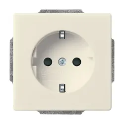 CARAT/ SOLO/ FUTURE MODUŁ KOŚĆ SŁONIOWA GNIAZDO 1X Z/U SCHUKO ZACISKI SPRĘZYNOWE 16A 250V