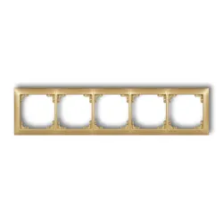 DECO SOFT ZŁOTY RAMKA 5X