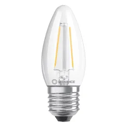 CLASSIC B ŻARÓWKA LED ŚWIECZKA 4.8W E27 PRZEZROCZYSTA 827 WW 2700K 40 DIM
