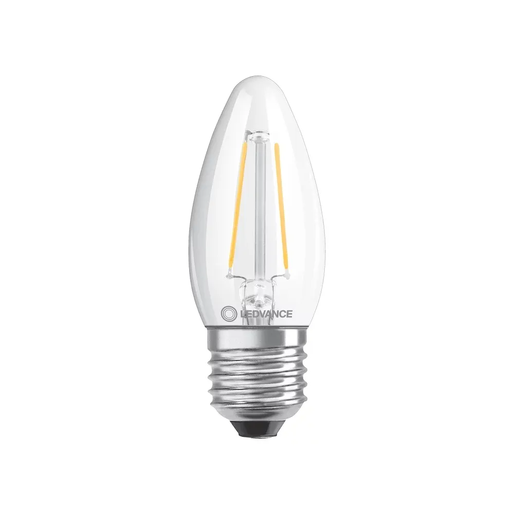 CLASSIC B ŻARÓWKA LED ŚWIECZKA 4.8W E27 PRZEZROCZYSTA 827 WW 2700K 40 DIM