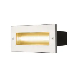 BRICK STAL NIERDZEWNA OPRAWA ŚCIENNA FASADOWA PT 9.5W WW 3000K 950LM IP65 ALUMINIUM