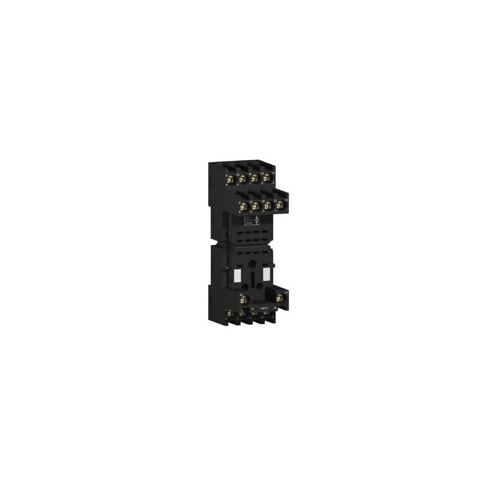 Schneider Electric Zelio Relay Gniazdo RXZ do przekaźnika RXM2,RXM4, 250V, styki mieszane 2C/O 4C/O 10A, RXZE2M114M