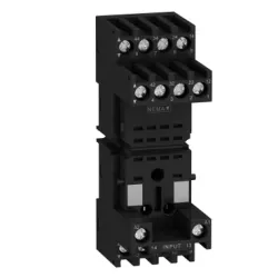 Schneider Electric Zelio Relay Gniazdo RXZ do przekaźnika RXM2,RXM4, 250V, styki mieszane 2C/O 4C/O 10A, RXZE2M114M