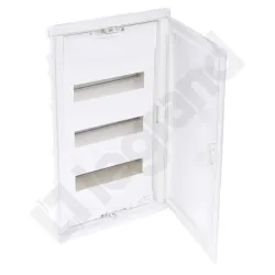 RWN ROZDZIELNIA PLASTIKOWA PT 36M 3X 12M N+PE IP40 IK07 555X330X86.5 DRZWI PEŁNE BIAŁY