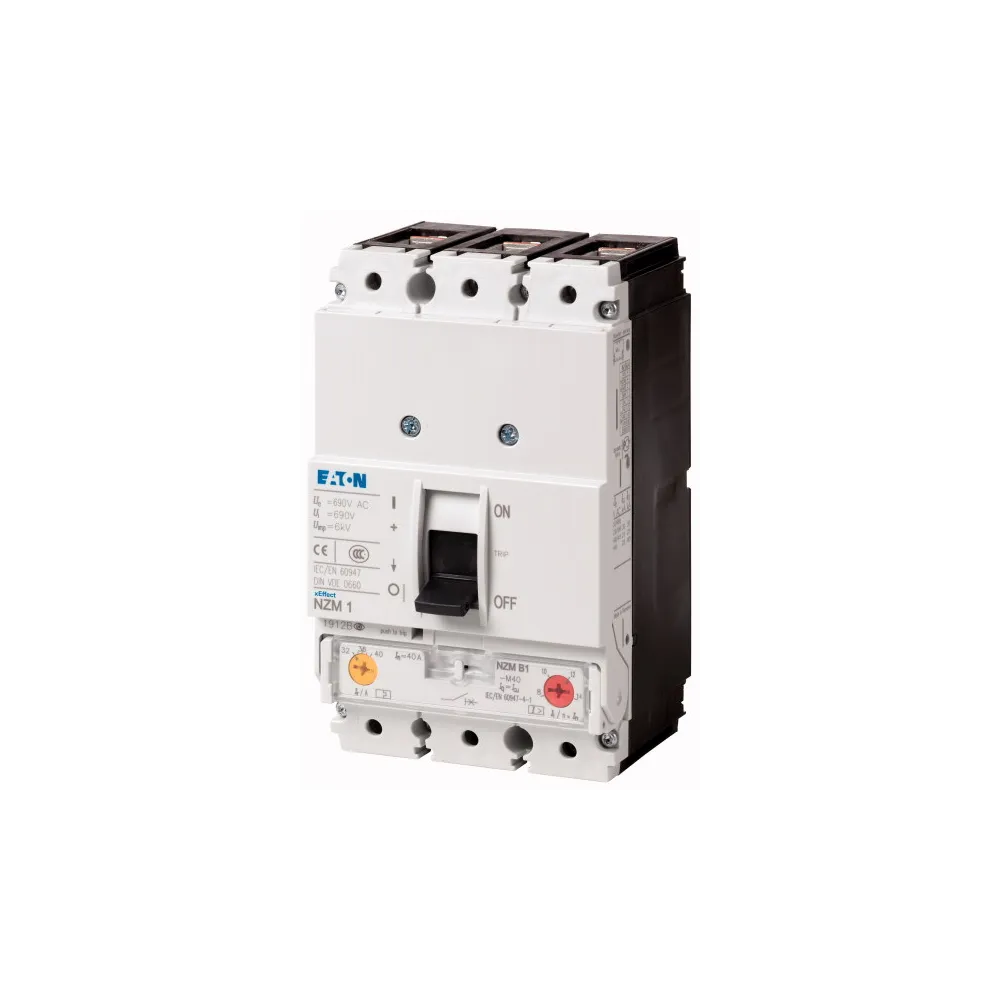 NZMB1-M100 100A 3P WYŁĄCZNIK MOCY 100A 3P 25KA 400V ZACISKI SKRZYNKOWE OCHRONA SILNIKÓW