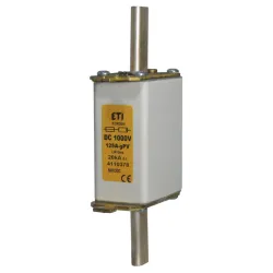 M0 GR 63A/1000V DC WKŁADKA TOPIKOWA WT/NH 0 DC - 1000V