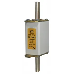 M0 GR 63A/1000V DC WKŁADKA TOPIKOWA WT/NH 0 DC - 1000V