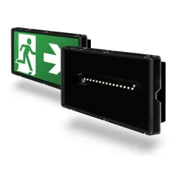 OPRAWA EWAKUACYJNA/AWARYJNA VELLA LED SO 150 SA 1H AT IP65 [BLK] + (V3, V4, V5) / 93813