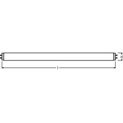 L 58W 880 ŚWIETLÓWKA LINIOWA 58W G13 T8 880 8000K 4900LM SKYWHITE LUMILUX
