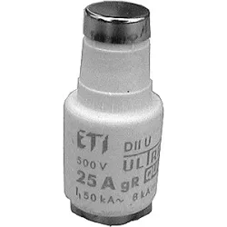 BIWT DII UQ GR WKŁADKA TOPIKOWA ULTRASZYBKA  2A E27 500V ULTRA-QUICK