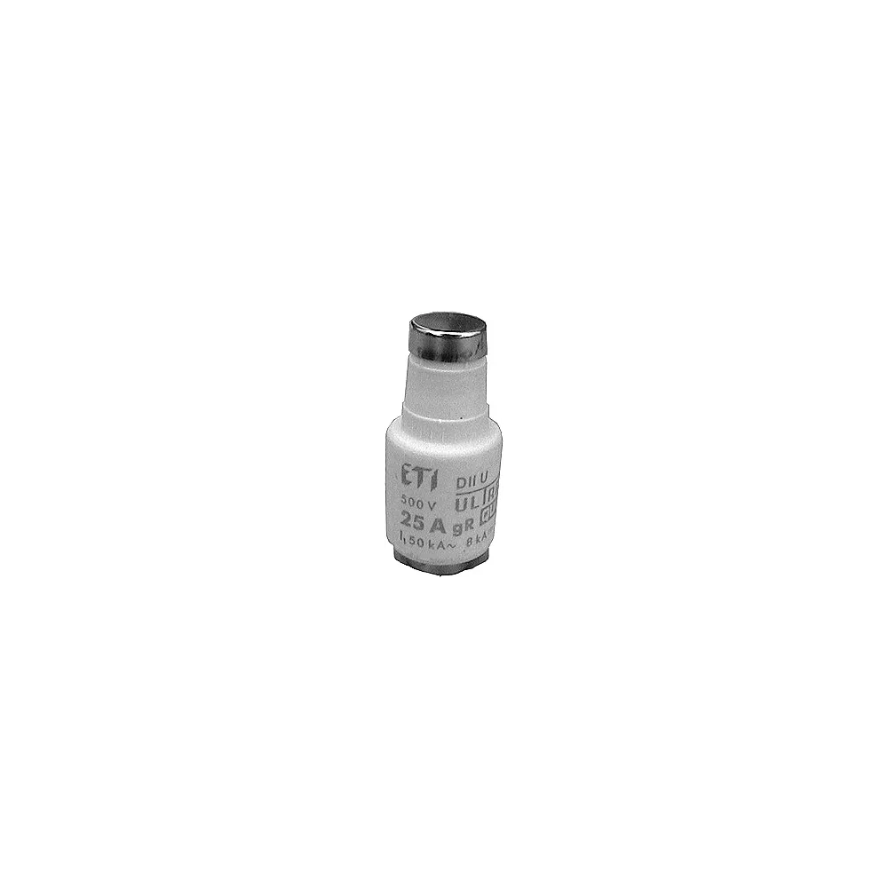 BIWT DII UQ GR WKŁADKA TOPIKOWA ULTRASZYBKA  2A E27 500V ULTRA-QUICK