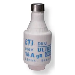 BIWT DII UQ GR WKŁADKA TOPIKOWA ULTRASZYBKA  2A E27 500V ULTRA-QUICK