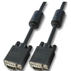 SVGA/HDTV KABEL 2X HD - DSUB 15 M-M 7.0M CZARNY