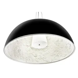 DECORA XL CZARNY OPRAWA WISZĄCA 1X E27/ 100W IP20 METAL/ ŻYWICA