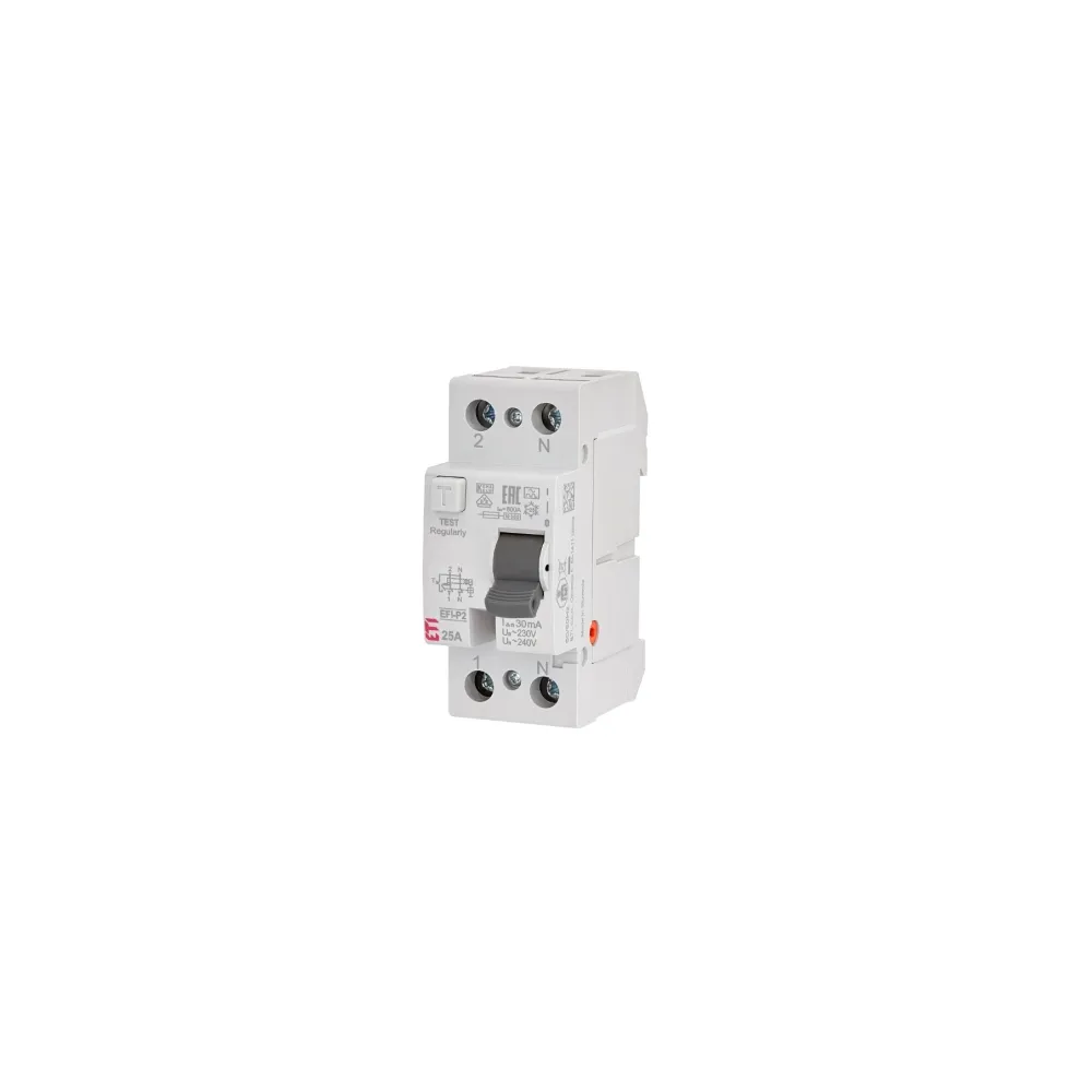 EFI-P2 25A/ 300MA/AC WYŁĄCZNIK RÓŻNICOWY 25A 2P 2M 300MA AC 10KA