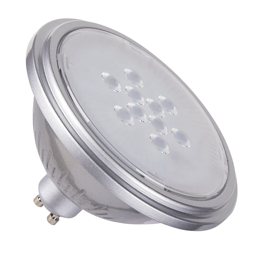 ŻARÓWKA LED SPOT GU10 7W 230V MATOWA 830 WW 3000K 560LM 25ST CQPAR111 SREBRNY