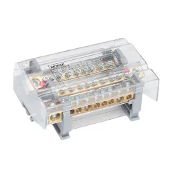 MOBLOCK 4P 160A-9 1X50 + 2X35 + 6X16MM2 BLOK DYSTRYBUCYJNY