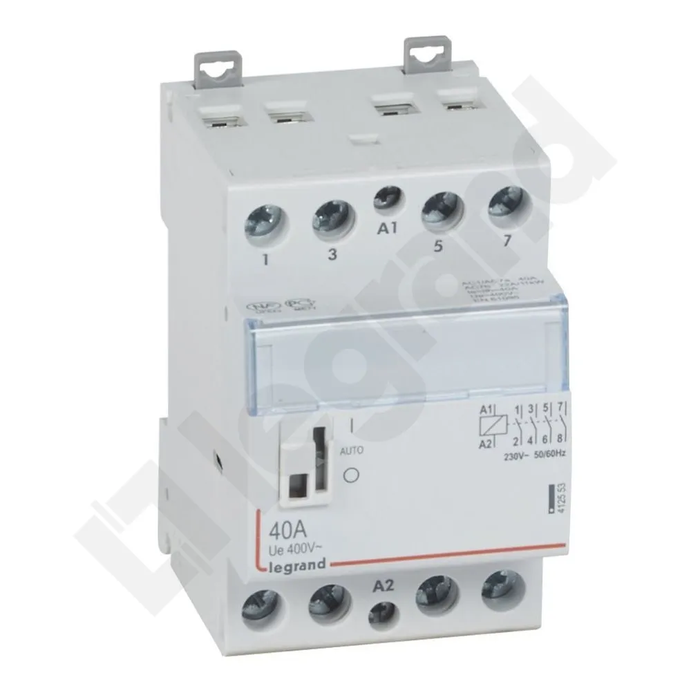 SM440 STYCZNIK MODUŁOWY 40A 4Z 3M 230V AC