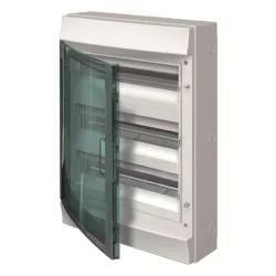 MISTRAL65 ROZDZIELNIA PLASTIKOWA NT 54M 3X 18M N+PE IP65 IK09 735X320X155 DRZWI DYMNE SZARY