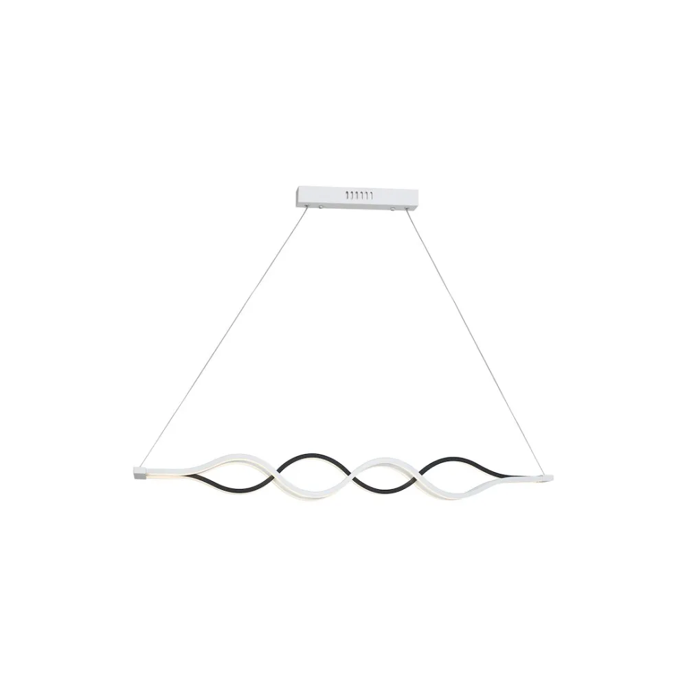 SPLIT BIAŁY OPRAWA WISZĄCA LED 36W NW 4000K 2520LM IP20 METAL/ TWORZYWO