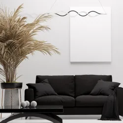 SPLIT BIAŁY OPRAWA WISZĄCA LED 36W NW 4000K 2520LM IP20 METAL/ TWORZYWO