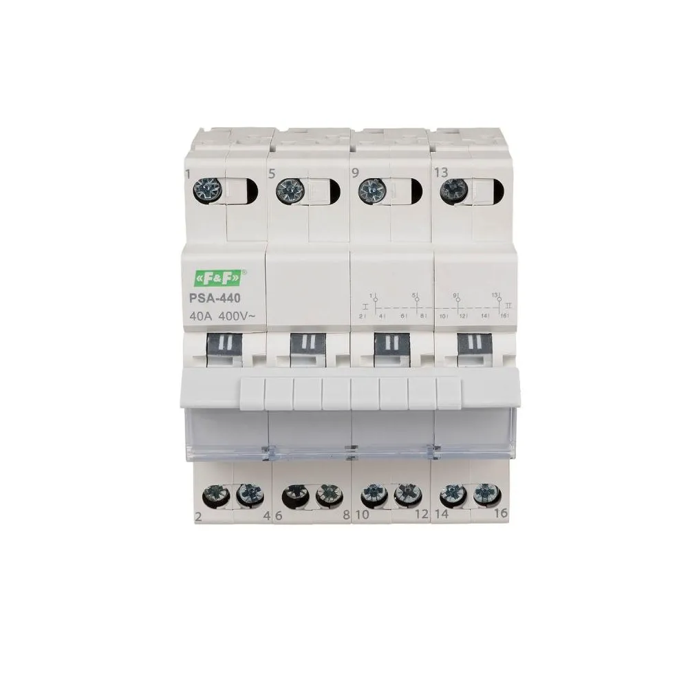 PSA-440 PRZEŁĄCZNIK INSTALACYJNY SIEĆ-AGREGAT 40A 4P 4M 230/400V